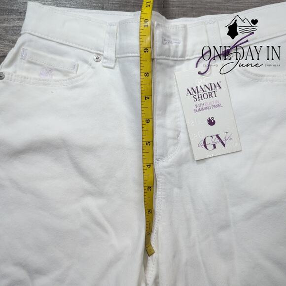 Gloria Vanderbilt Amanda Denim Shorts Size 4 - Picture 4 of 7